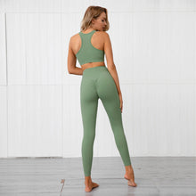 Load image into Gallery viewer, V-neck sexy yoga wear