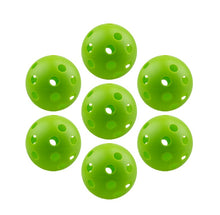 Load image into Gallery viewer, 12pcs Indoor Pickleball Balls Paddle Ball 26 Holes USAPA Pickleball Sport Training Practice Plastic Pickleball Airflow Hollow Balls