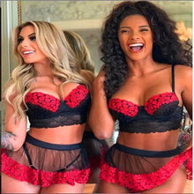 Load image into Gallery viewer, Women's sexy pajamas two-piece underwear