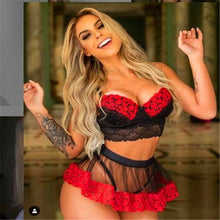 Load image into Gallery viewer, Women's sexy pajamas two-piece underwear