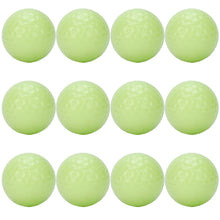 Load image into Gallery viewer, 12Pcs Glow Golf Balls Luminous Night Golf Balls Glow in The Dark for Night Sports