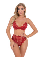 Load image into Gallery viewer, Lace Lingerie Underwear Lingerie Set