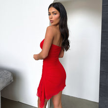 Load image into Gallery viewer, Y2K Tube-top Split Dress Summer Ins Fashion Backless Short Dresses For Women