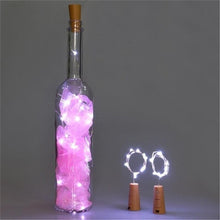Load image into Gallery viewer, 1/2M Wine Bottle Cork Lights LED Garland In Bottle Copper String Fairy Lights Festoon Shining DIY Party Decoration Battery Power