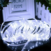 Load image into Gallery viewer, 10-15M LED Rope String lights 8 Play Modes with Remote Street Garland Outdoor Waterproof Fairy Lights for Wedding Holiday Decors