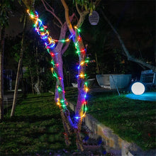 Load image into Gallery viewer, 10-15M LED Rope String lights 8 Play Modes with Remote Street Garland Outdoor Waterproof Fairy Lights for Wedding Holiday Decors