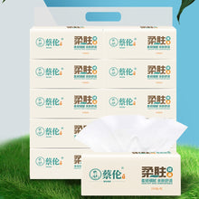 Load image into Gallery viewer, 10 Packet 3 Layers Original Wood Pulp Soft Tissues Home Kitchen Livingroom Bathroom Paper Towel Toilt Tissues Toilt Paper