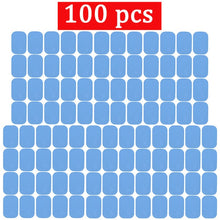 Load image into Gallery viewer, 100Pcs Replacement Abs Gel Pads Muscle Electric Stimulator Body Training Device Gel Pads for EMS Abdominal ABS Trainer Gel Patch