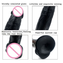 Load image into Gallery viewer, 11 inch Dildo Strapon Phallus Huge Large Realistic Dildos Silicone Penis With Suction Cup G Spot Stimulate 18 Sex Toys for Woman