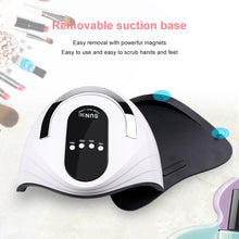 Load image into Gallery viewer, 120W LED Nail Lamp Nail Dryer Dual hands 42PCS LED UV Lamp For Curing UV Gel Nail Polish With Motion Sensing Manicure Salon Tool
