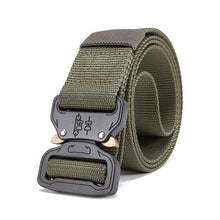 Load image into Gallery viewer, 125-140long big size Belt Male Tactical military Canvas Belt Outdoor Tactical Belt men's Military Nylon Belts Army ceinture hom