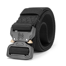 Load image into Gallery viewer, 125-140long big size Belt Male Tactical military Canvas Belt Outdoor Tactical Belt men's Military Nylon Belts Army ceinture hom