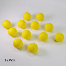 Load image into Gallery viewer, 12Pcs Foam Practice Golf Balls Yellow Green Orange Golf Training Balls Outdoor Indoor Putting Green Target Backyard Swing Game