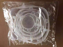 Load image into Gallery viewer, 12ps/set Food Fresh Keeping Silicone Lids Durable Reusable Food Save Cover Heat Resisting Fits All Sizes and Shapes of Container