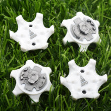 Load image into Gallery viewer, 14Pcs /Lot TPR Golf Spikes Pins 1/4 Turn Fast Twist Shoe Spikes Replacement Accessories Golf Training Aids