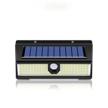 Load image into Gallery viewer, 190 LED Solar Lights Outdoor Solar Lamp with PIR Motion Sensor Alert Flashing Waterproof Warning Light for Courtyard Garden Yard