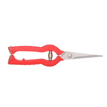 Load image into Gallery viewer, Homsuns Gardening Hand Pruner 6.5" Garden Scissors Ergonomic Pruning Shears Pofessional Micro-Tip Pruning Snips Leaf Trimmer Straight Pruning Shears Florist