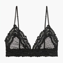 Load image into Gallery viewer, 2020 New Bra Women Lace Bralette Sexy Transparent Unpadded Femme Thin Bra Comfort Ladies Dot mesh Brassiere Underwear