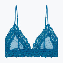 Load image into Gallery viewer, 2020 New Bra Women Lace Bralette Sexy Transparent Unpadded Femme Thin Bra Comfort Ladies Dot mesh Brassiere Underwear