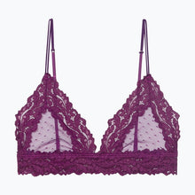 Load image into Gallery viewer, 2020 New Bra Women Lace Bralette Sexy Transparent Unpadded Femme Thin Bra Comfort Ladies Dot mesh Brassiere Underwear