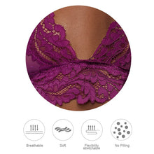 Load image into Gallery viewer, 2020 New Bra Women Lace Bralette Sexy Transparent Unpadded Femme Thin Bra Comfort Ladies Dot mesh Brassiere Underwear