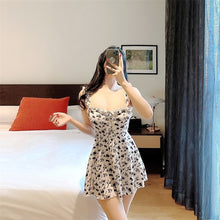 Load image into Gallery viewer, 2021 New Korea Monokini Women Swimwear Swimdress High Quality Beachdress Bathing Suit Sexy Monokini Beachwear Swimskirt
