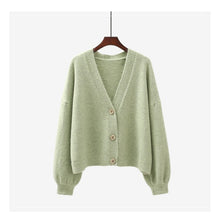 Load image into Gallery viewer, 2021 Winter Women Cardigans Cashmere Sweater Knitted Jacket Girls Korean Chic Tops Woman's Sweaters jersey knit Cardigans