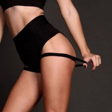 Load image into Gallery viewer, 2021 Women Sexy Butt Lifting High Waist Mini Shorts Active Wear Underpants Femme Solid Color Hollow Out Underwears Bottoms