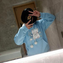 Load image into Gallery viewer, 2022 Cute Cartoon Hoodies Women Preppy Style Sweet Hooded Pullover Spring Long Sleeve Casual Kawaii Sweatshirts Feminino