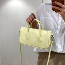 Load image into Gallery viewer, 2022 Luxury Brand Small PU Leather Crossbody Bags with Short Handle Long Belt Design Shoulder Purses and Handbags Kawaii Totes