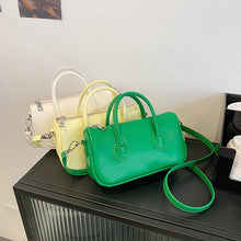 Load image into Gallery viewer, 2022 Luxury Brand Small PU Leather Crossbody Bags with Short Handle Long Belt Design Shoulder Purses and Handbags Kawaii Totes