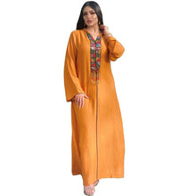 Load image into Gallery viewer, Abaya Dubai Turkey Islam Muslim Arabic Long Hijab Dress Kaftan Robe Musulmane Djellaba Femme Abayas For Women Caftan Marocain