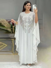 Load image into Gallery viewer, Abayas For Women Dubai Luxury 2022 Chiffon Boubou Muslim Fashion Dress Caftan Marocain Wedding Party Occasions Djellaba Femme