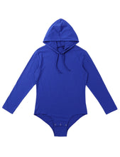 Load image into Gallery viewer, Adult Babies Mens Lingerie Hoodies One-piece Long Sleeves Press Crotch Bodysuit Bodystocking Jockstraps Sissy Gay Romper Pajamas