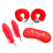 Load image into Gallery viewer, Adult Toys Sets Eye Mask Handcuffs and Feathers Flirting Supplies Cosplay Accessories for Couple Games Sex Party Props