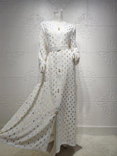 Load image into Gallery viewer, Arab Middle East Women's Clothing 2021 New Bronzing Robe Two-piece Muslim Prayer Clothes For Ramadan Moroccan Kaftan