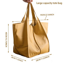 Load image into Gallery viewer, Casual Soft Large Capacity Tote Women Handbags Designer Aged Metal Look Luxury Pu Leather Shoulder Bag Retro Big Shopper Purses