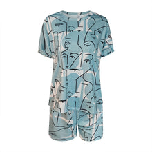 Load image into Gallery viewer, Casual Women's Tracksuit Suit Sportswear Women T-shirt Shorts Tracksuits Sets Female Summer Casual Short Pants Matching Sets
