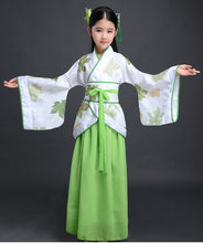 Load image into Gallery viewer, Chinese Costume Ladies Vintage Girls Festival Clothing Women Chinese Robes Dance Outfit Children Cosplay Costume Hanfu Dress Kid