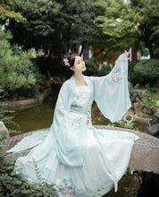 Load image into Gallery viewer, Chinese Folk Dance hanfu dress Retro Tang Dynasty Princess Cosplay Stage Wear Asian Traditional chinese Hanfu women Fairy Dress