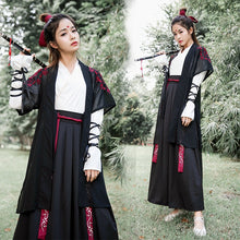 Load image into Gallery viewer, Chinese National Folk Dance Costume Women Traditional Hanfu Clothin Lady Oriental Swordsman Outfit Han Dynasty Cosplay Clothing