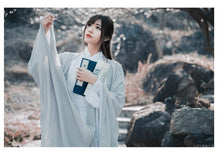 Load image into Gallery viewer, Chinese Traditional Folk Dance Costume Women Ancient Hanfu Dress Oriental Style Tang Dynasty Dance Clothing Girl Fairy Cosplay