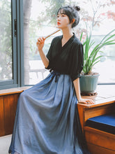 Load image into Gallery viewer, Chinese Traditional Hanfu Costume Women Han Dynasty Princess Dance Clothing Lady Japanese Kimono Ancient Swordsman Outfit