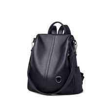 Load image into Gallery viewer, Famous Brand Women Backpack 100% Genuine Leather Causal School Bags Travel Cowskin Female Shoulder Bag Backpacks#Z186