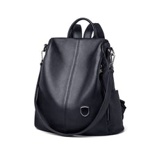 Load image into Gallery viewer, Famous Brand Women Backpack 100% Genuine Leather Causal School Bags Travel Cowskin Female Shoulder Bag Backpacks#Z186
