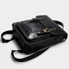 Load image into Gallery viewer, Genuine Leather Women's Backpack British College Style Handbags 14" Laptop Bag Fashion Retro Computer Backpack Student Schoolbag