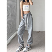 Load image into Gallery viewer, Harajuku Gray Jogging Sweatpants Women Baggy Oversize Sports Pants Korean Style Casual Trousers Female Plus Size Fashion