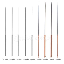 Load image into Gallery viewer, 10PCS Nozzle Cleaning Needle Special Drill Cleaner Stainless Steel For MK8 V6 Nozzles Through Holes 0.2-1.0mm 3D Printer Parts