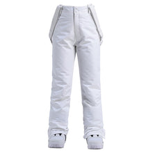 Load image into Gallery viewer, High Quality Men Women Winter Thick Warm Skiing Pants Windproof Waterproof Suspender Trousers Snow Snowboard Pants Plus Size