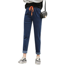 Load image into Gallery viewer, Hip jeans fashion slim denim pencil pants spring autumn woman clothes 2021 women high waist slim